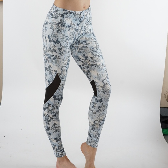 Pants - Super soft Leggings with mesh 02-07